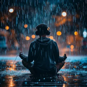 Rain's Mindful Melody: Meditative Music by Alpha Waves Meditation