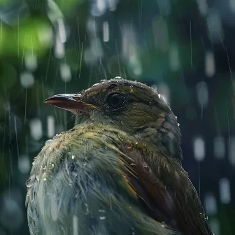 Serene Binaural Sounds: Nature Birds and Rain Melodies by Binaural Recorders