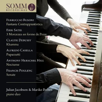 Works for Piano 4 Hands by Julian Jacobson and Mariko Brown Piano Duo