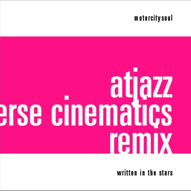 Written in the Stars - Atjazz Remix