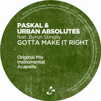 Gotta Make It Right by Paskal