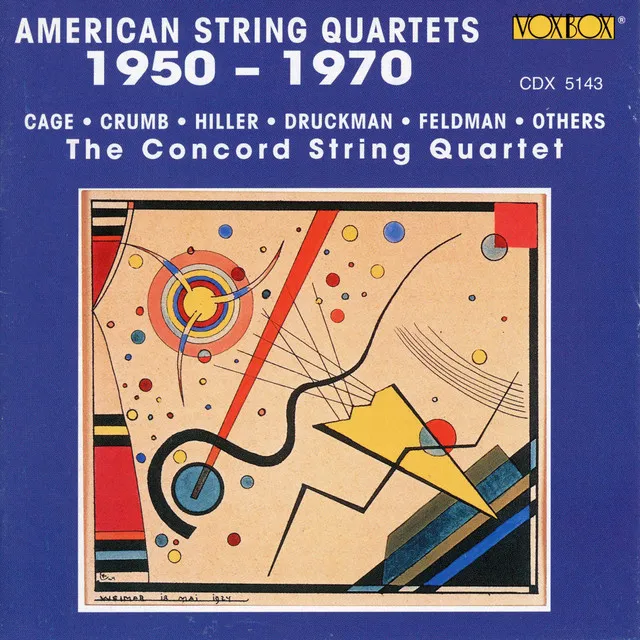 String Quartet No. 5 in Quarter Tones: III. Theme II