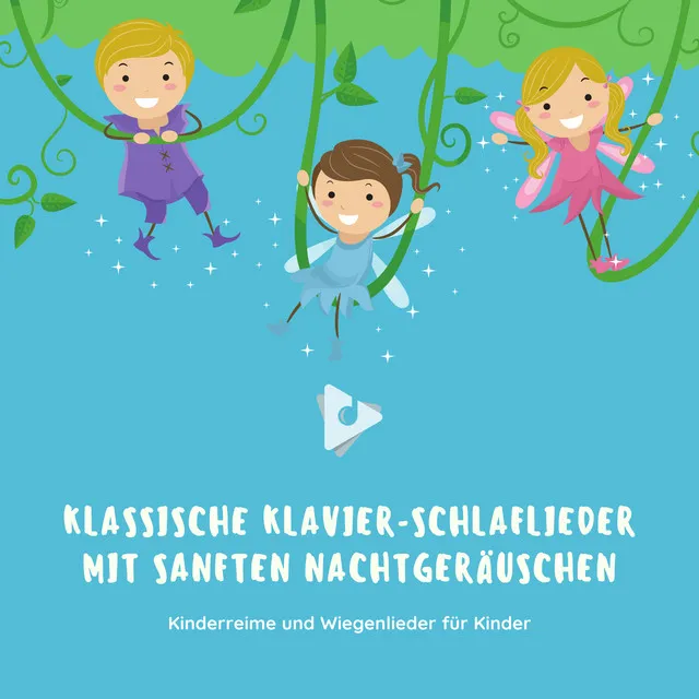 Klassische Klavier-Schlaflieder mit sanften Nachtgeräuschen