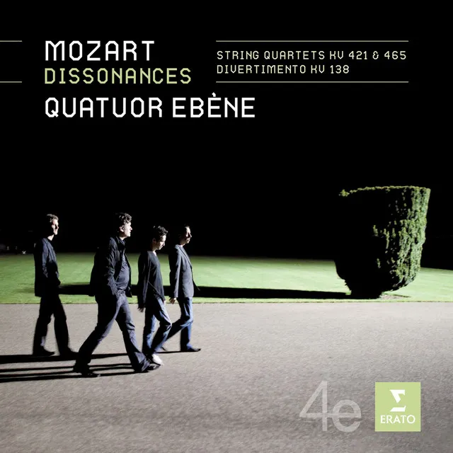 Mozart: String Quartet No. 19 in C Major, Op. 10 No. 6, K. 465 "Dissonance": II. Andante cantabile