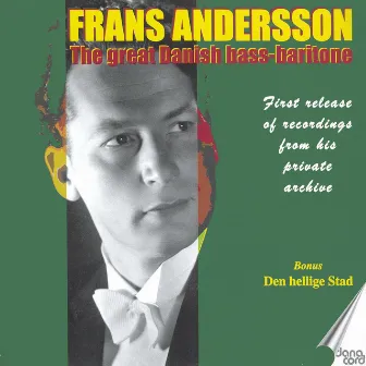 Opera Arias (Bass-Baritone): Andersson, Frans - Leoncavallo, R. / Rossini, G. / Mozart, W.A. / Gounod, C.-F. / Bizet, G. / Verdi, G. (1946-1962) by 