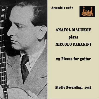 Paganini: Guitar Works by Unknown Artist