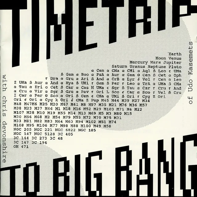 Timetrip to Big Bang and Back