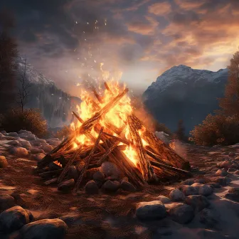 Fire's Embrace: Relaxation and Warmth by Cozy Crackles