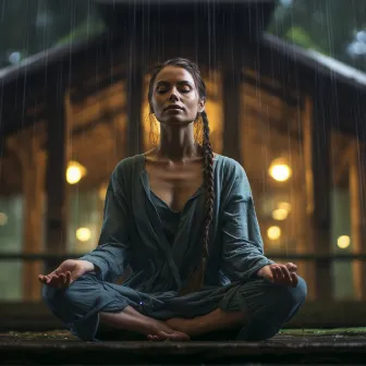 Meditation Rainfall Harmony: Music in the Rain by 