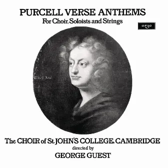 Purcell: Verse Anthems by Paul Esswood