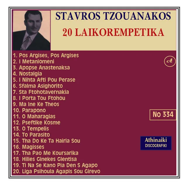 Stavros Tzouanakos 20 Laikorempetika