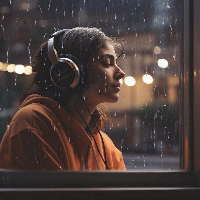 Lluvia De Sueño Iluminada Por La Luna