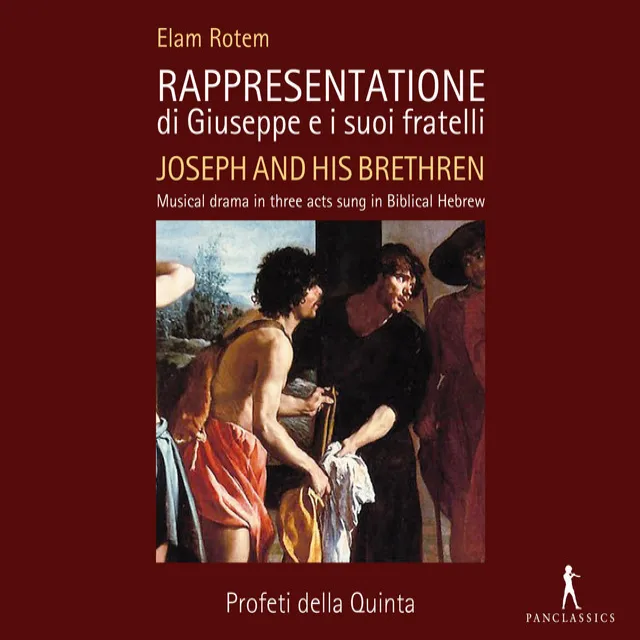 Rappresentatione di Giuseppe e i suoi fratelli, Act I Scene 1: Act I Scene 1: Vayeshev Ya'akov be'eretz megurey aviv, be'eretz Kena'an (Chorus, Canto 1, Alto, Tenor)