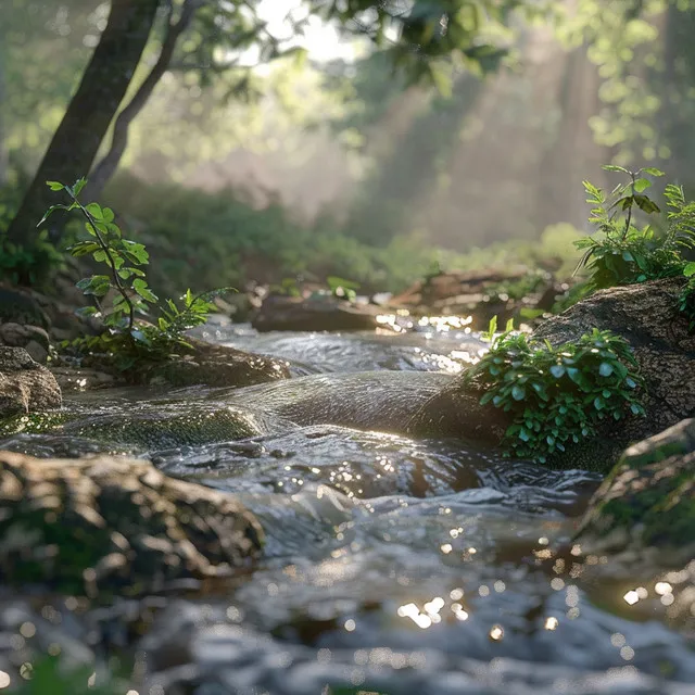 Gentle River Spa Ambient Relaxation Sounds