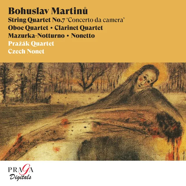 Mazurka-Notturno for Oboe, Two Violins and Cello, H. 325