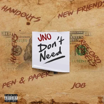 Don't Need by J.No