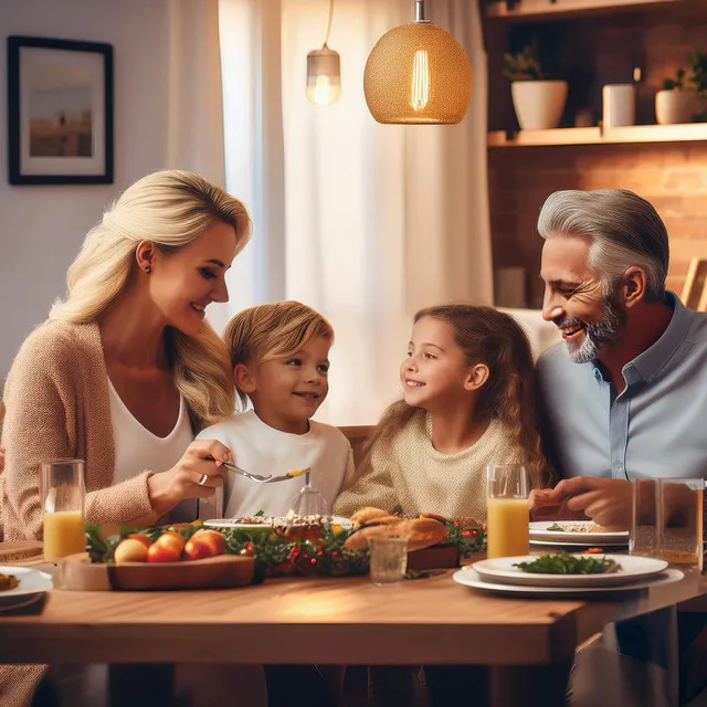 Ambiente De Comedor Relajante