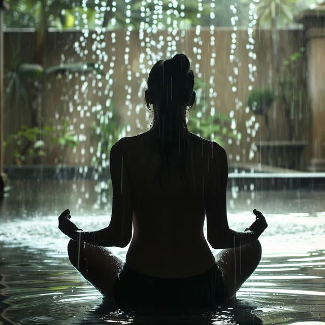 Yoga Entre Gotas De Lluvia