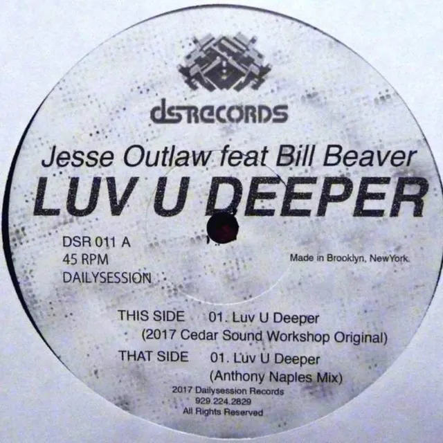 Luv U Deeper - 2017 Cedar Sound Workshop Original