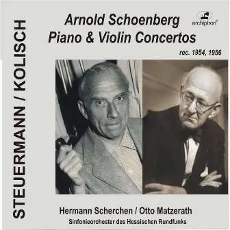 Schoenberg: Piano and Violin Concertos by Eduard Steuermann