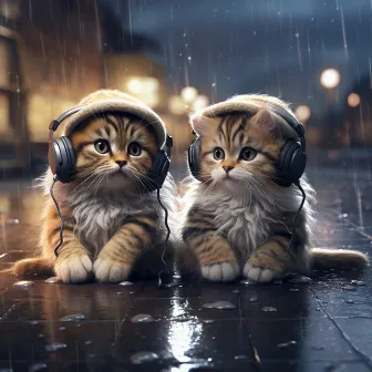 Cats Rain: Whiskers Dewdrop Ballad by RAIN_IFY