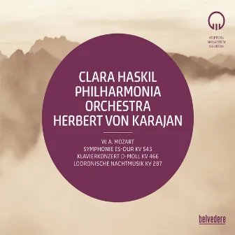 Mozart: Symphony No. 39, K. 543, Piano Concerto No. 20, K. 466 & Divertimento No. 15, K. 287 by Clara Haskil