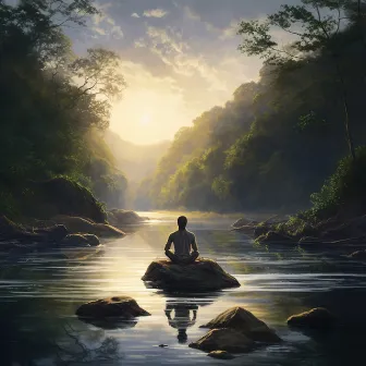 Refrán Meditativo: Serenidad Del Río En La Quietud by Meditación Zen Sanadora