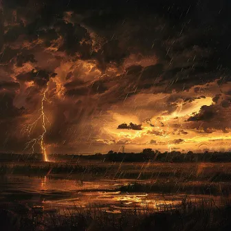 Binaural Rain and Thunder Calm Soundscapes by Sound Particles