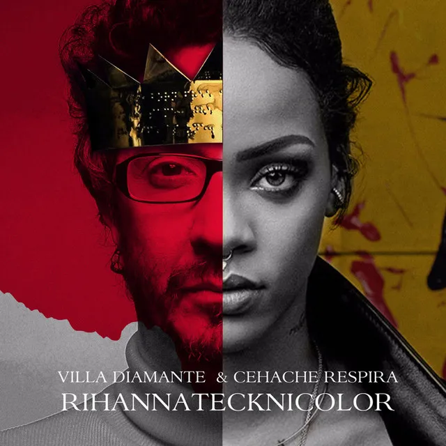 Rihanna Tecknicolor