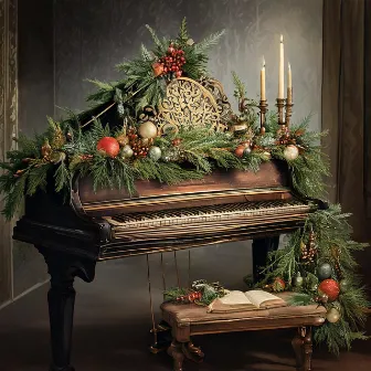 Warm Christmas Piano by The Living Christmas Card