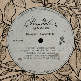 Concrete EP by Colophon