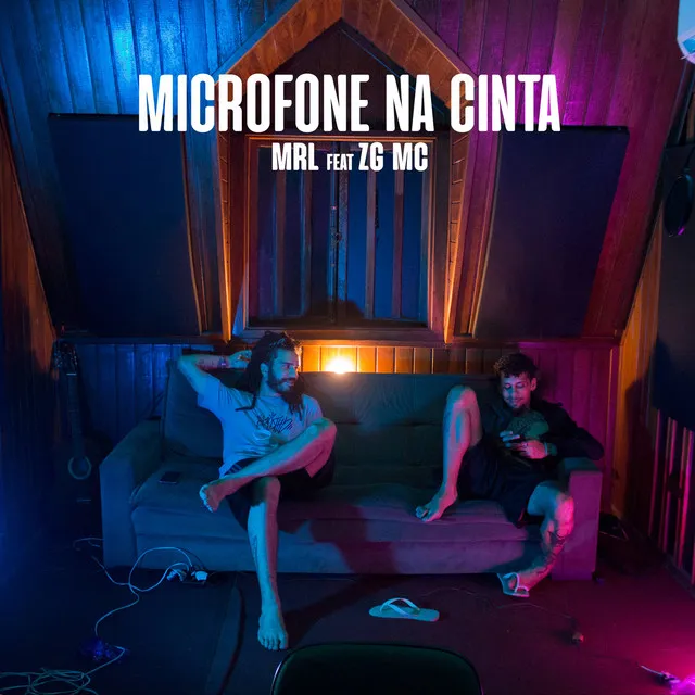 Microfone na cinta