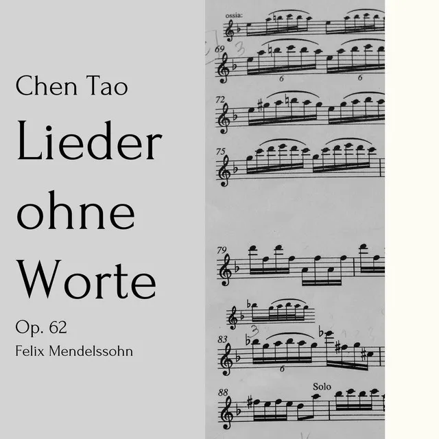 Lieder ohne Worte, Op. 62: IV. Allegro con anima