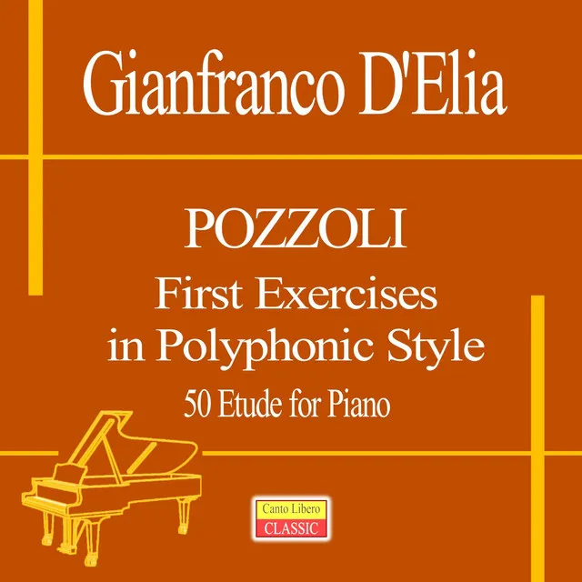 First Exercises in Polyphonic Style in C Major, No. 6 "Andante moderato"