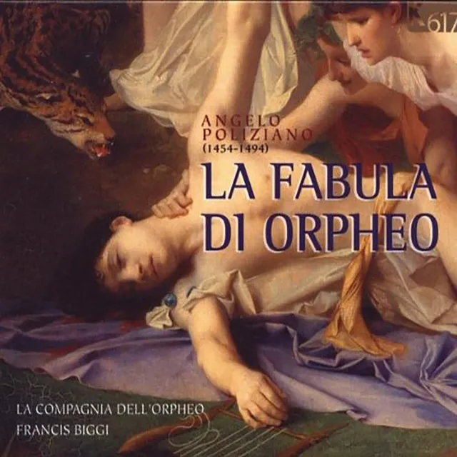 Fabula di Orfeo: Eurydice fuyant Aristée