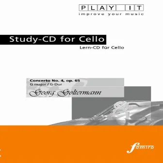 PLAY IT - Study-CD for Cello: Georg Goltermann, Concerto No. 4, op. 65, G major / G-Dur by Play It