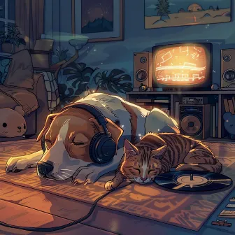 Lofi Pets Play: Joyful Beats by 