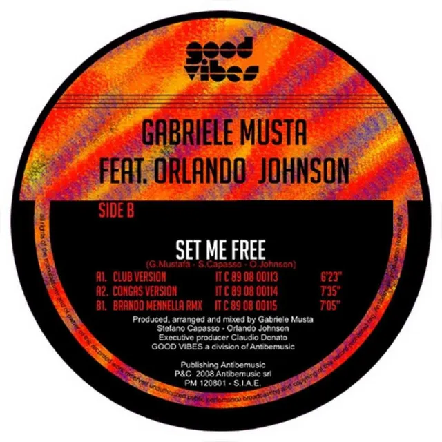 Set Me Free - Brando Mennella Remix