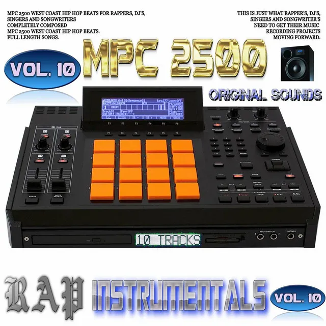 Mpc 2500 Rap Instrumentals, Vol. 10