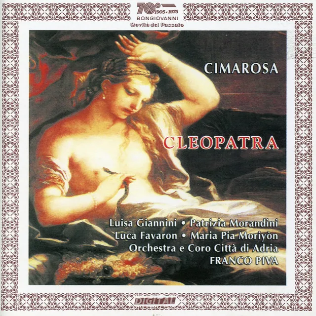 La Cleopatra, Act II: Act II: Recitative: Ecco cio ch'io temea (Antonio, Domizio)