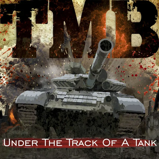 Under the Track of a Tank