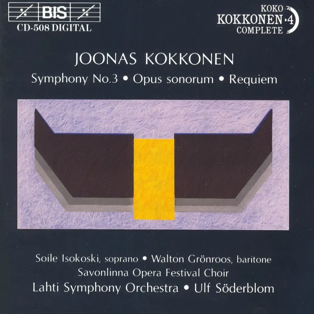 Kokkonen: Complete Kokkonen Edition, Vol. 4