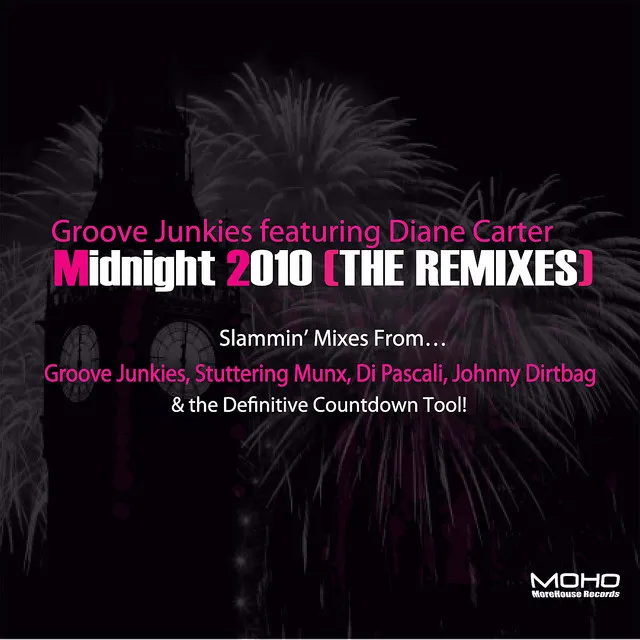 Midnight 2010 (feat. Diane Carter) - Groove Junkies 2010 Instrumental