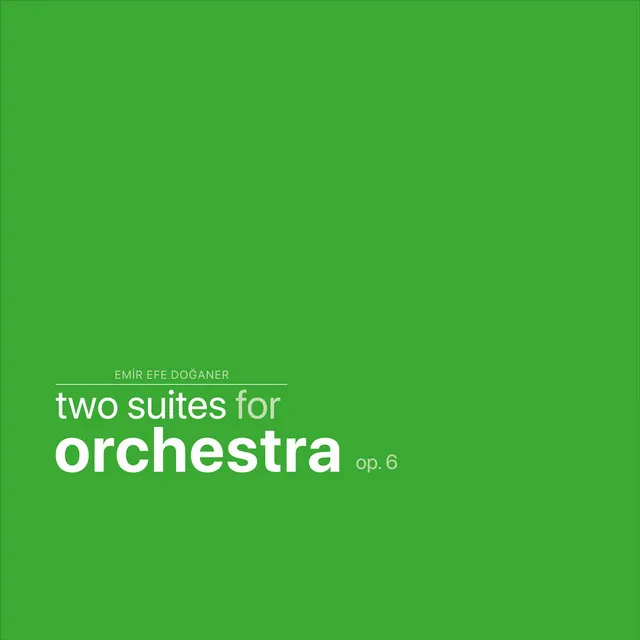 Water Drop Suite in G Minor - Two Suites for Orchestra op. 6 - Instrumental Version