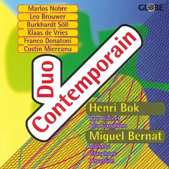 Works for Bass Clarinet or Alto Saxphone and Percussion by Duo Contemporain