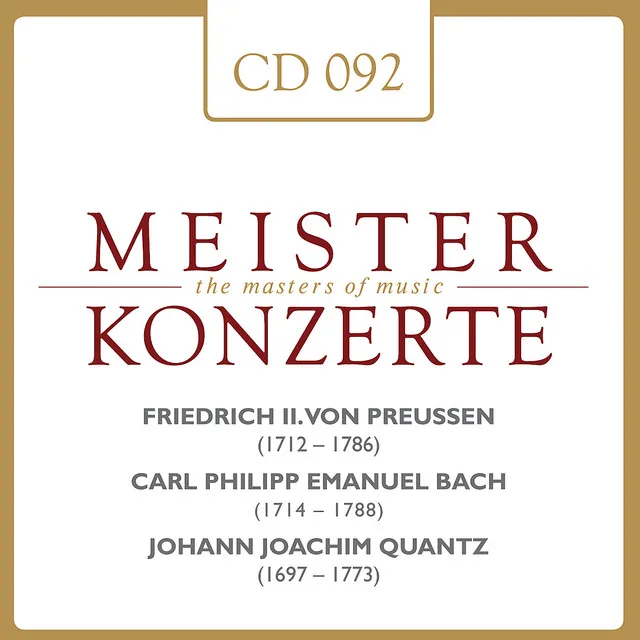 Konzert Nr. 3 C-Dur für Flöte, Streicher, Basso continuo: Allegro