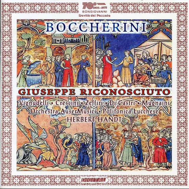 Boccherini: Il Giuseppe riconosciuto, G. 538