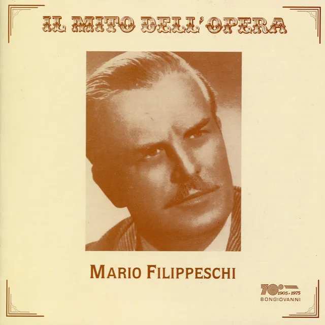 Il mito dell'Opera: Mario Filippieschi (Recorded 1955-1957)