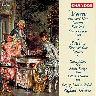 Mozart: Flute and Harp Concerto, Oboe Concerto - Salieri: Flute and Oboe Concerto by Susan Milan