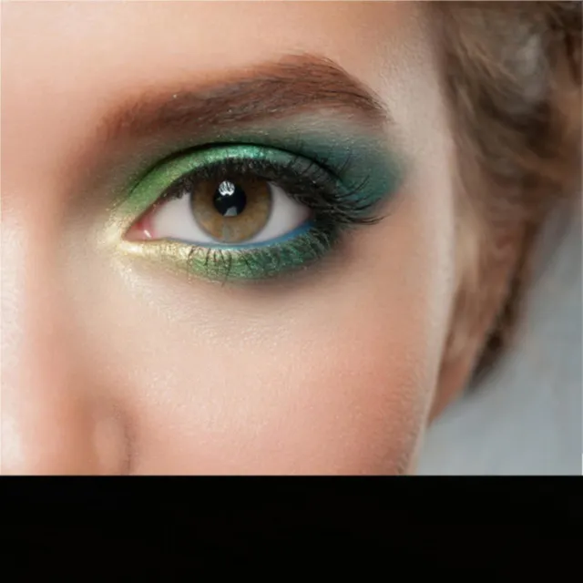 she bought the green eyeshadow spontaneously, then regretted the purchase